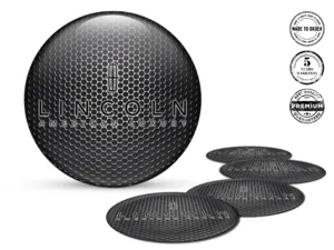 Lincoln Ruota Decalcomania Stile Distintivi Silicone Gara